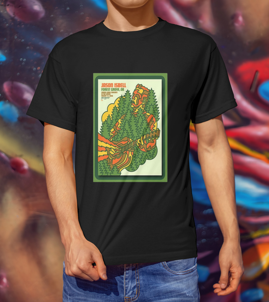 Jason Isbell Forest Grove OR Grand Lodge Concerts Aug 14 2026 T-Shirt