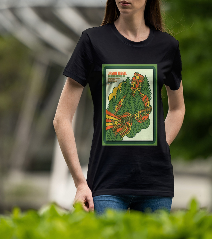 Jason Isbell Forest Grove OR Grand Lodge Concerts Aug 14 2026 T-Shirt