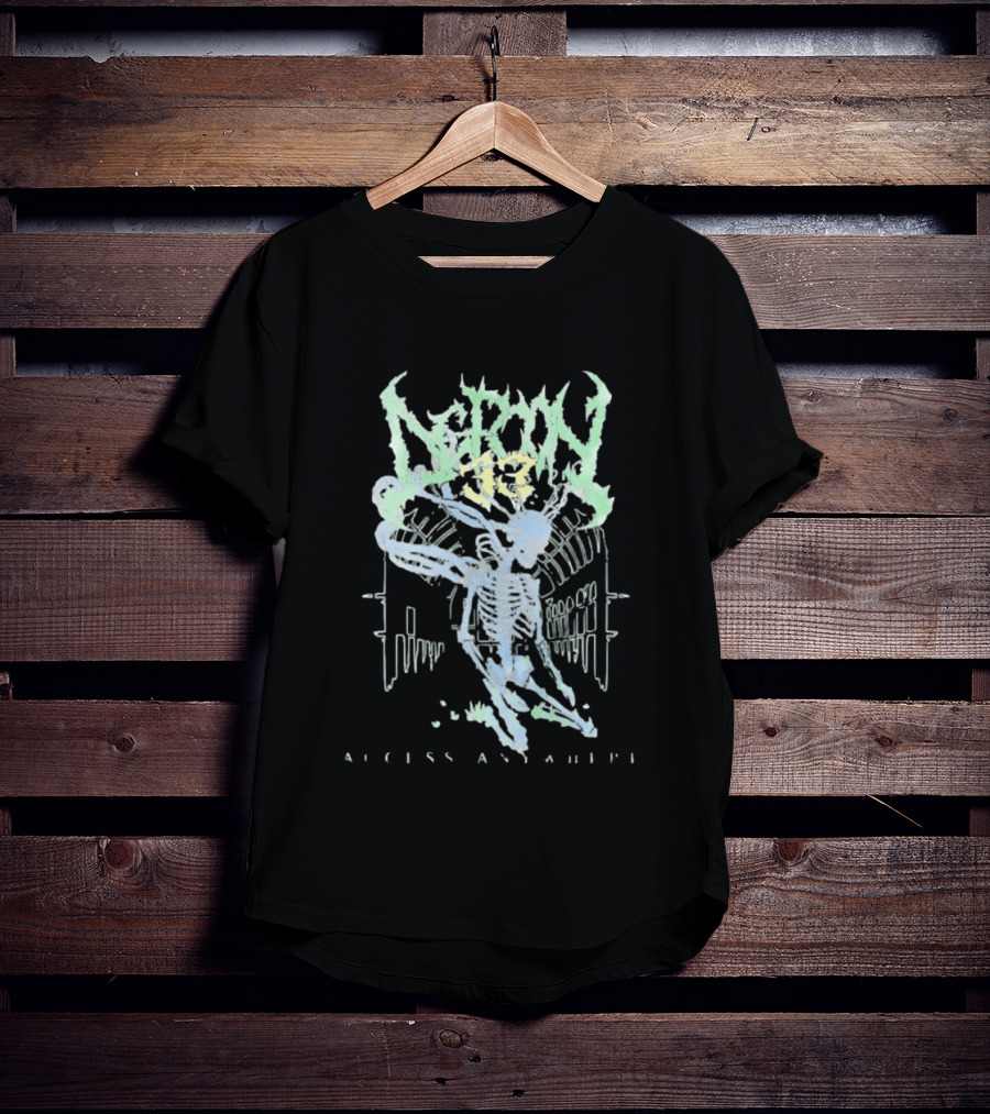 Neron 13 Skeleton Access Anywhere Metal Band T-Shirt