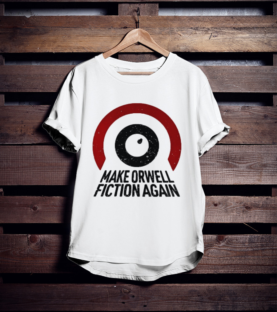 Carl's Tutoring Service Make Orwell Fiction Again Billions And Billions Open Minds Welcome T-Shirt