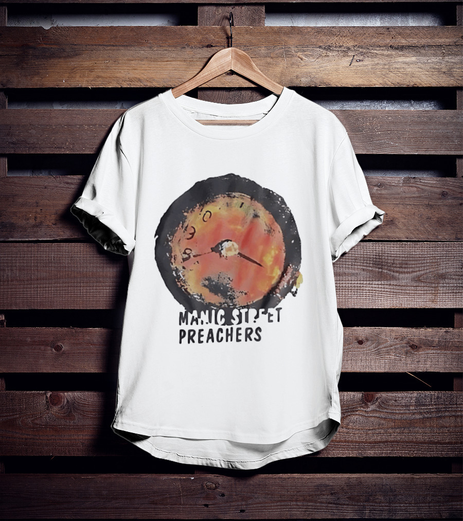 Manic Street Preachers Alternative Rock Band Dial T-Shirt