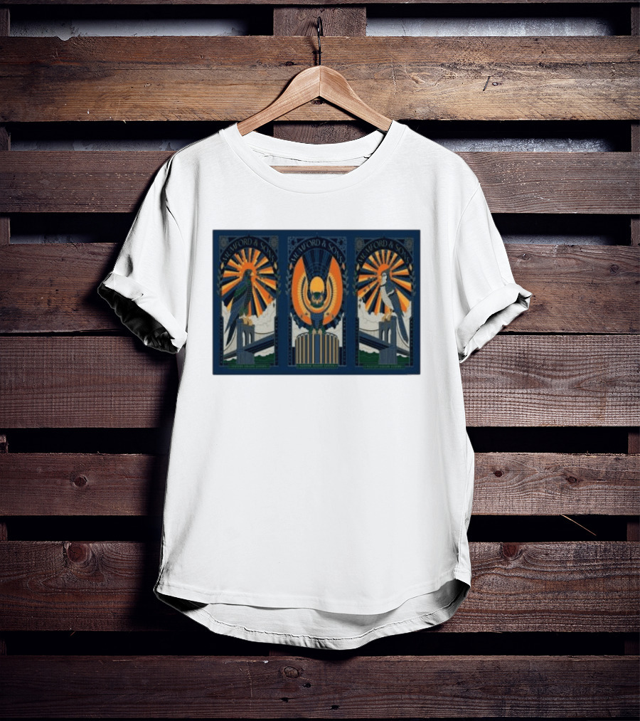 Mumford & Sons Madison Square Garden NYC 2026 Event August 11 13 Trio Nights T-Shirt