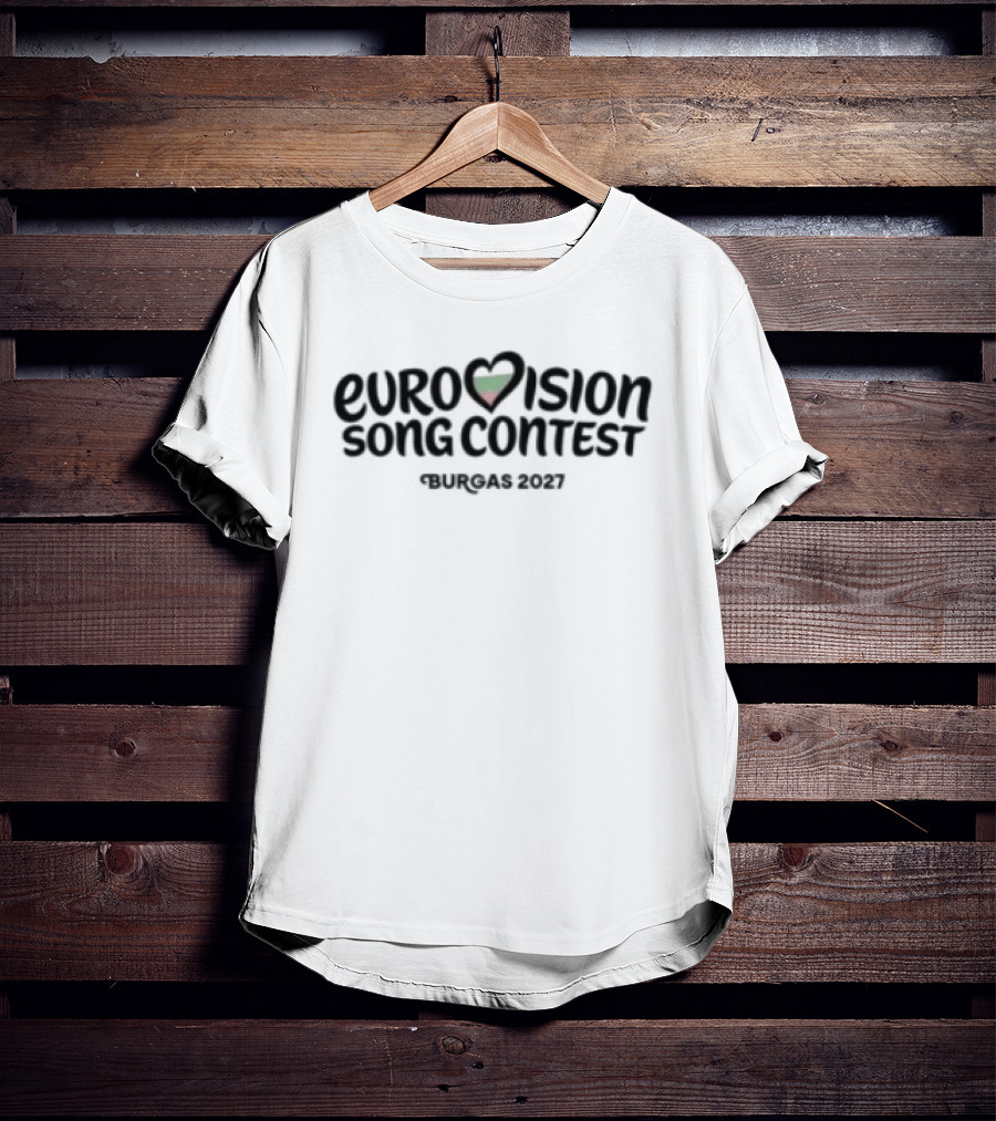 Eurovision Song Contest Burgas 2027 White T-Shirt