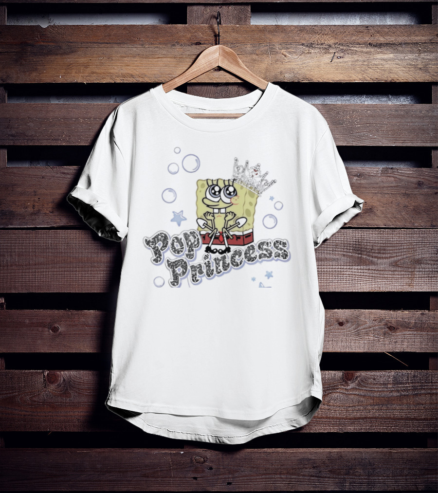 Nickelodeon SpongeBob SquarePants Pop Princess Bubbles Crown T-Shirt