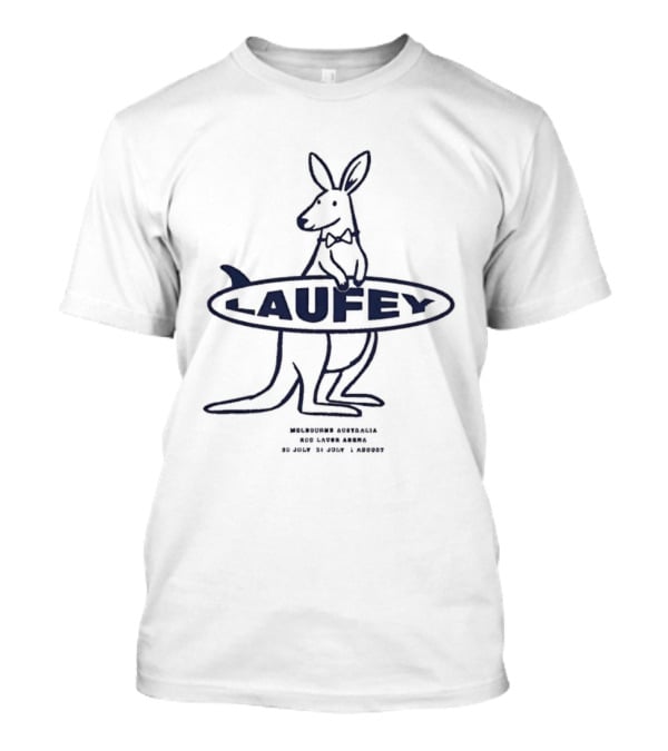 Laufey Melbourne Australia Rod Laver Arena Tour Dates Kangaroo T-Shirt