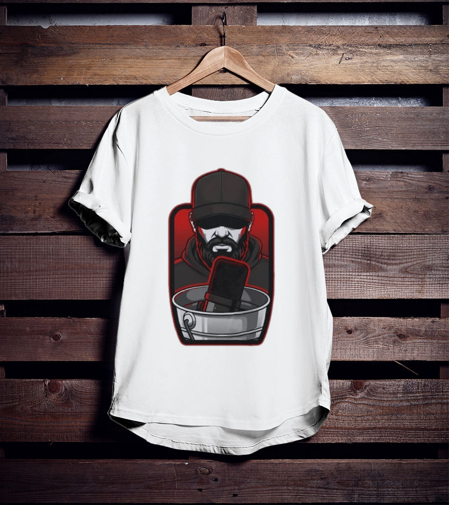 Pat McAfee Show Podcast Host Sports Enthusiast Iconic Microphone T-Shirt