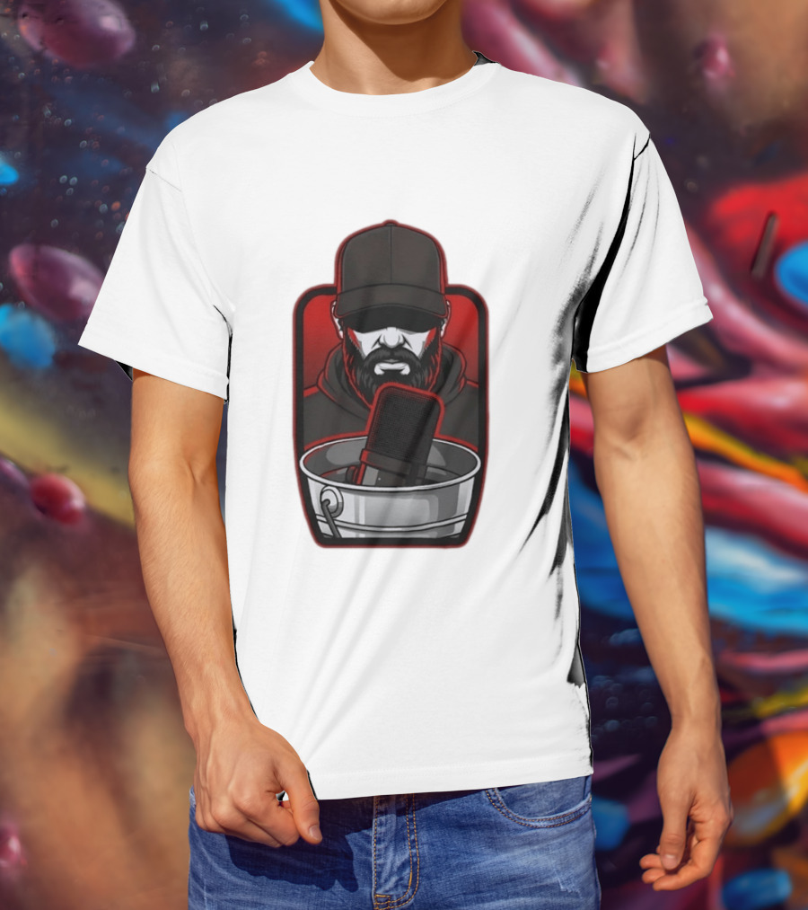 Pat McAfee Show Podcast Host Sports Enthusiast Iconic Microphone T-Shirt
