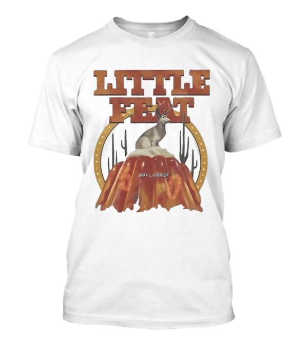 Little Feat Fifty Years Hollywood Record Album Antelope And Cactus T-Shirt