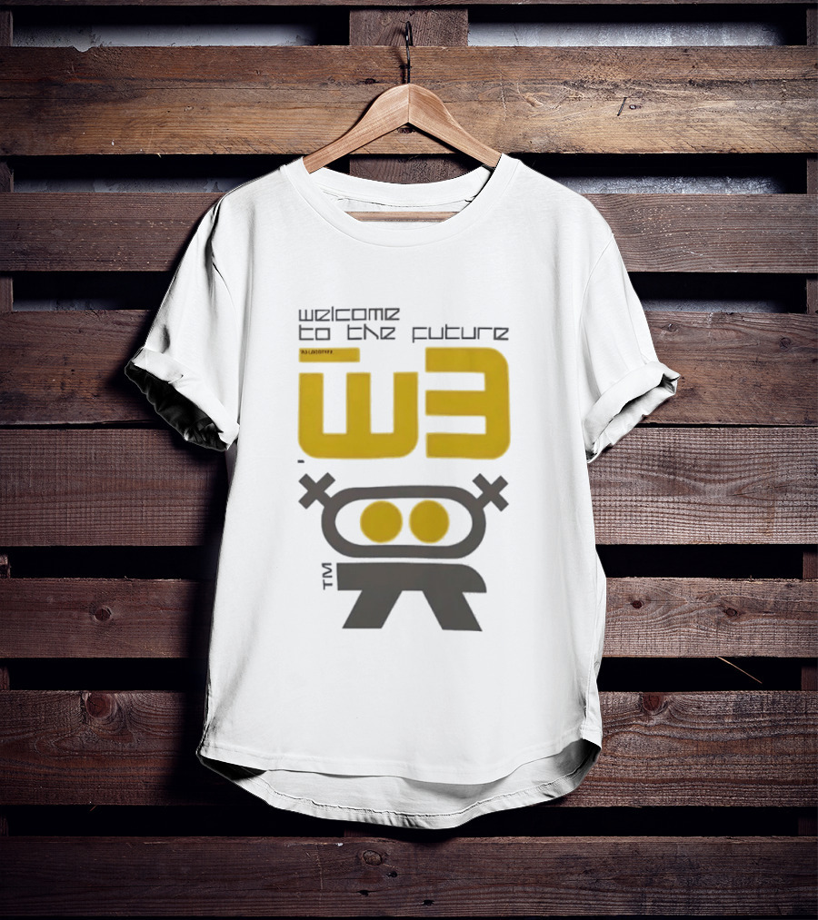 Welcome To The Future W3 Logotype TM T-Shirt