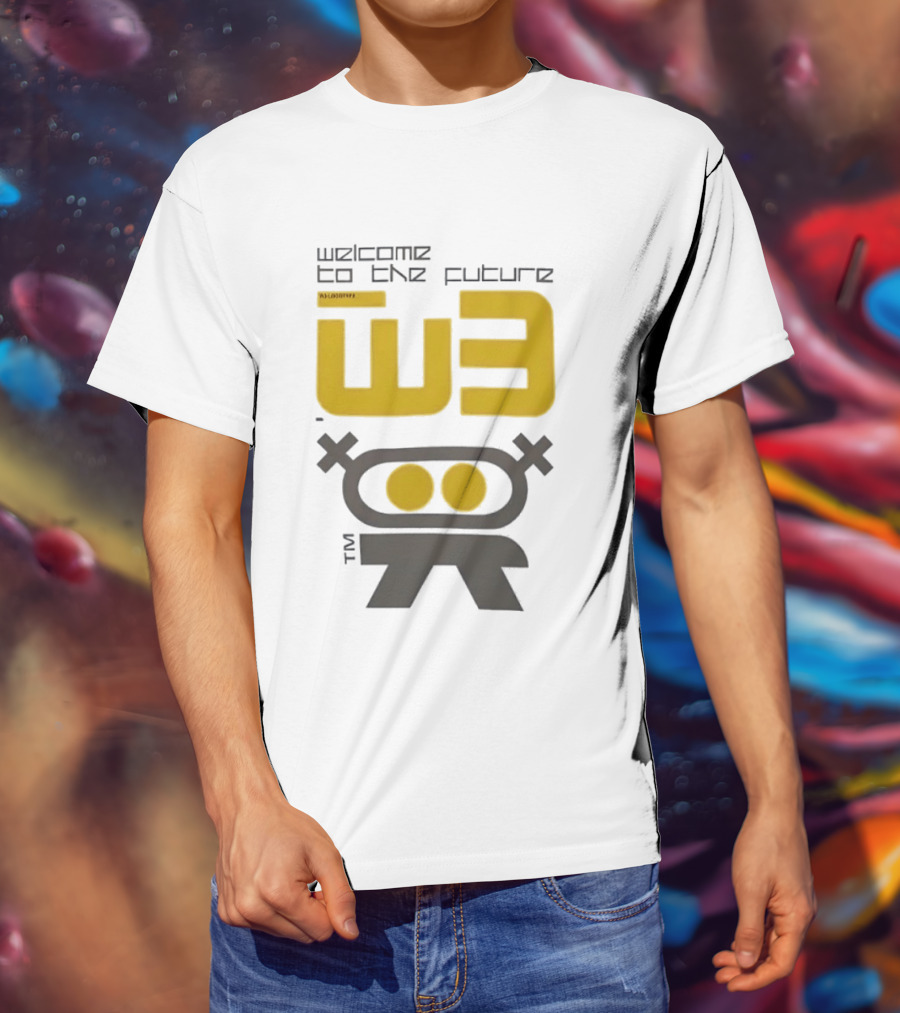 Welcome To The Future W3 Logotype TM T-Shirt