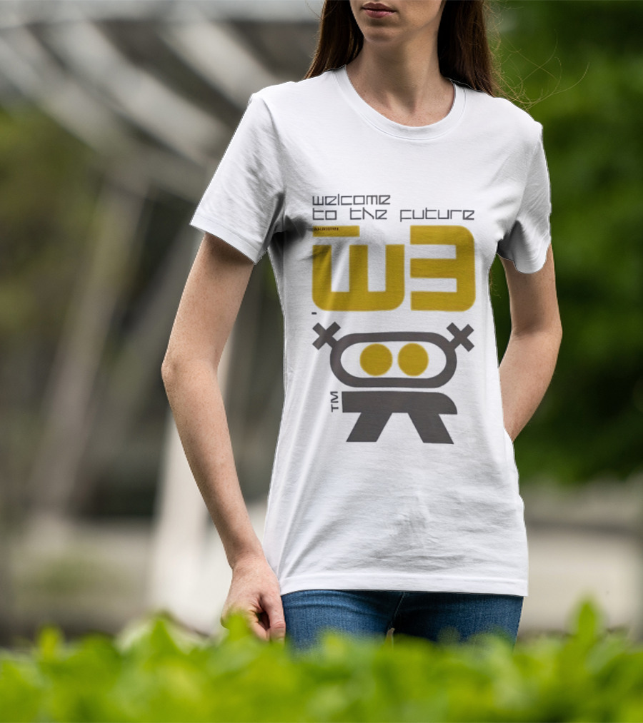 Welcome To The Future W3 Logotype TM T-Shirt