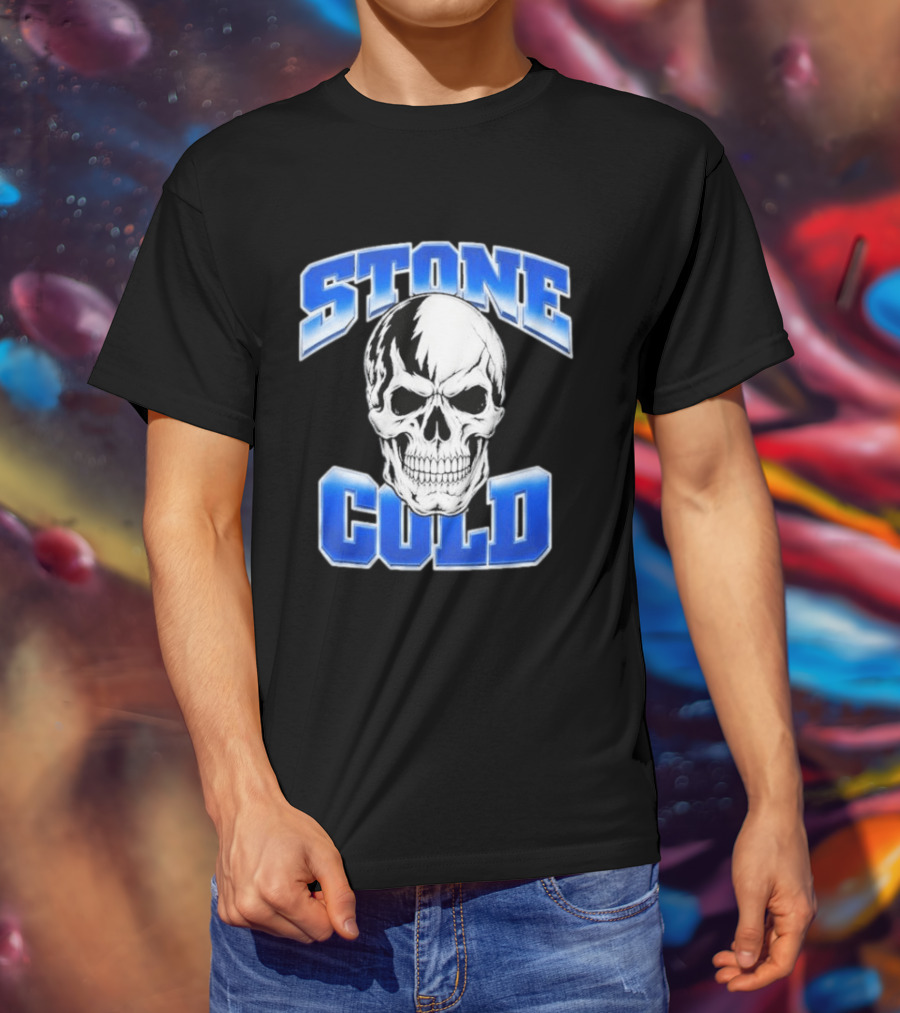 Stone Cold Skull Kevin Owens T-Shirt