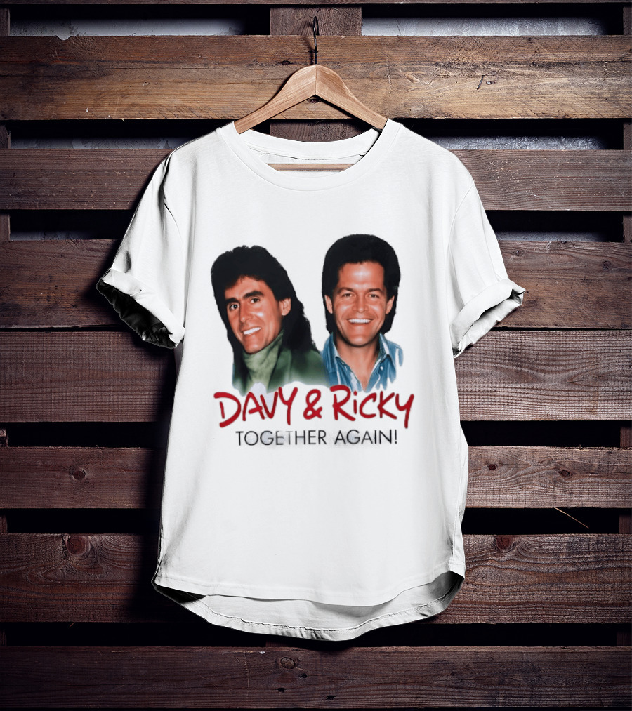 Davy & Ricky Together Again Music Legends T-Shirt