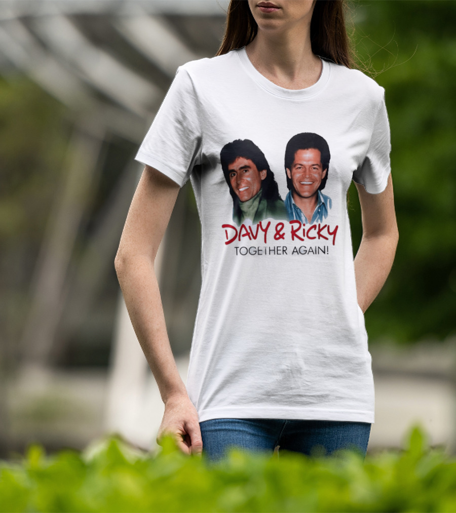 Davy & Ricky Together Again Music Legends T-Shirt