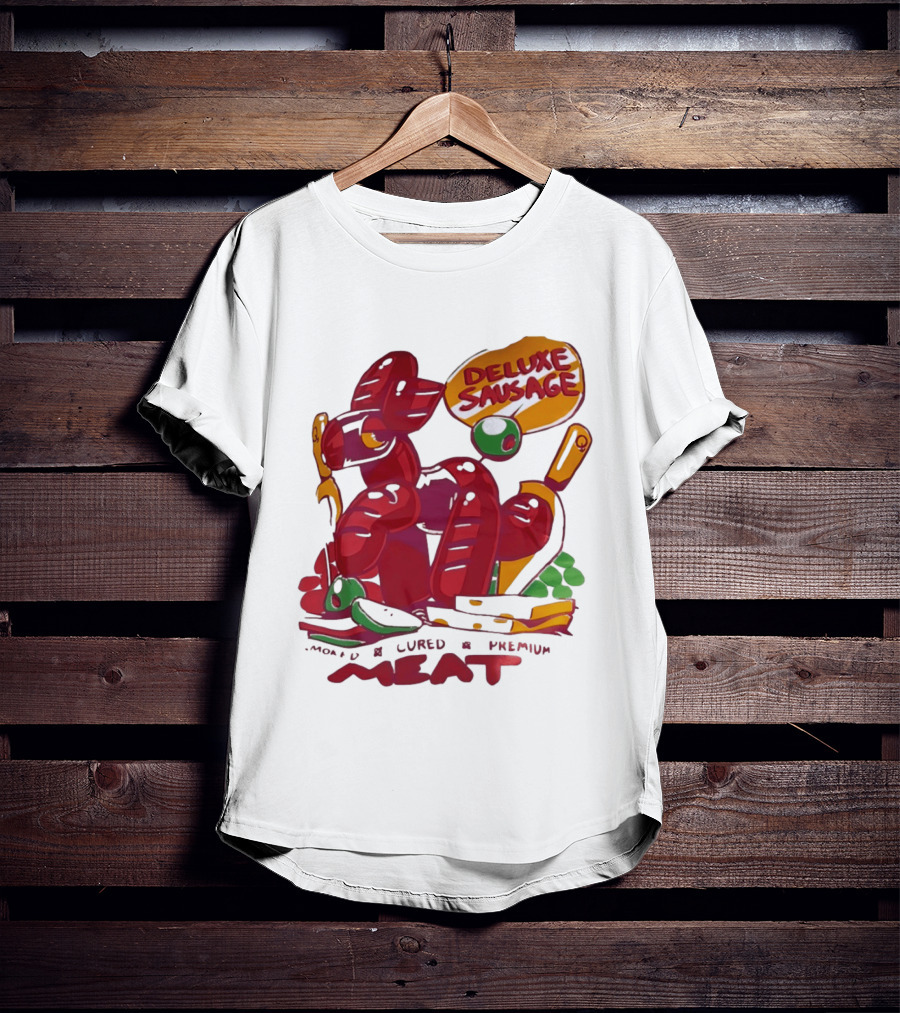 Deluxe Sausage Cured Premium Meat T-Shirt