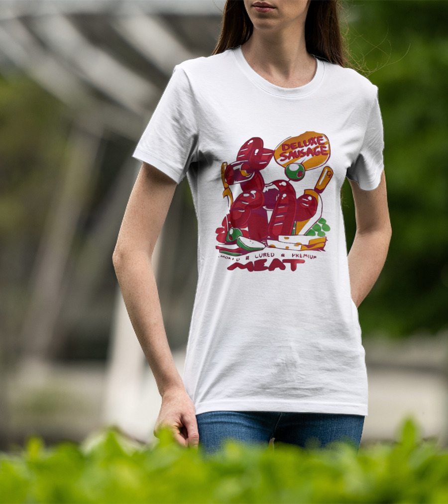 Deluxe Sausage Cured Premium Meat T-Shirt