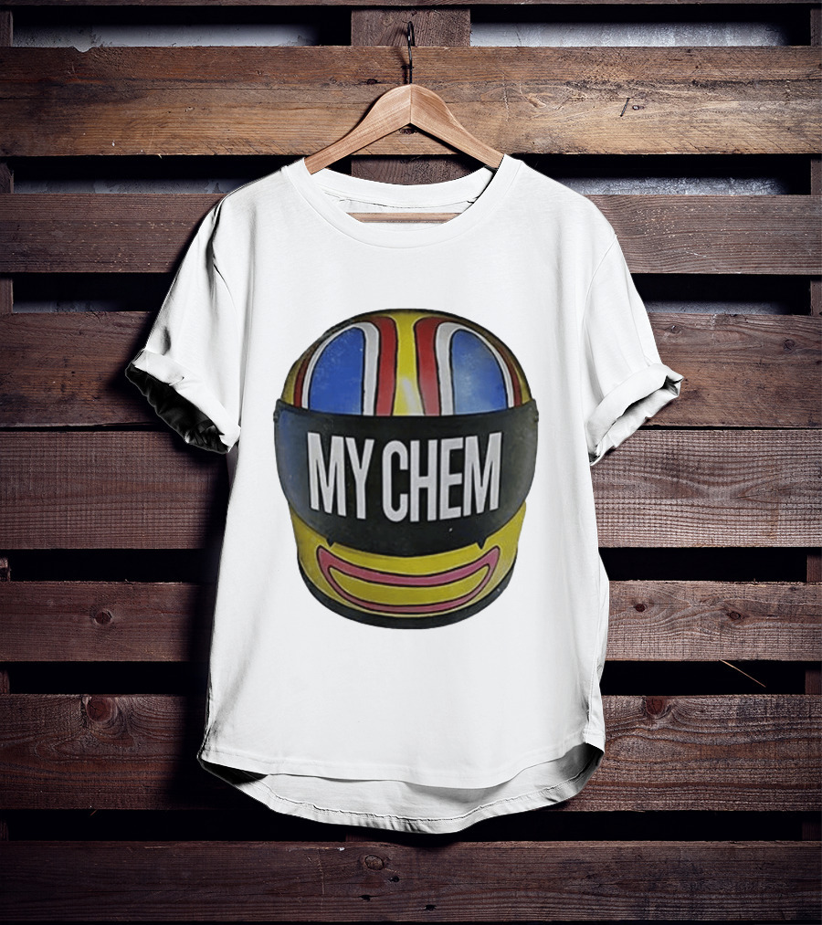 My Chemical Romance Kobra Kid Helmet My Chem T-Shirt
