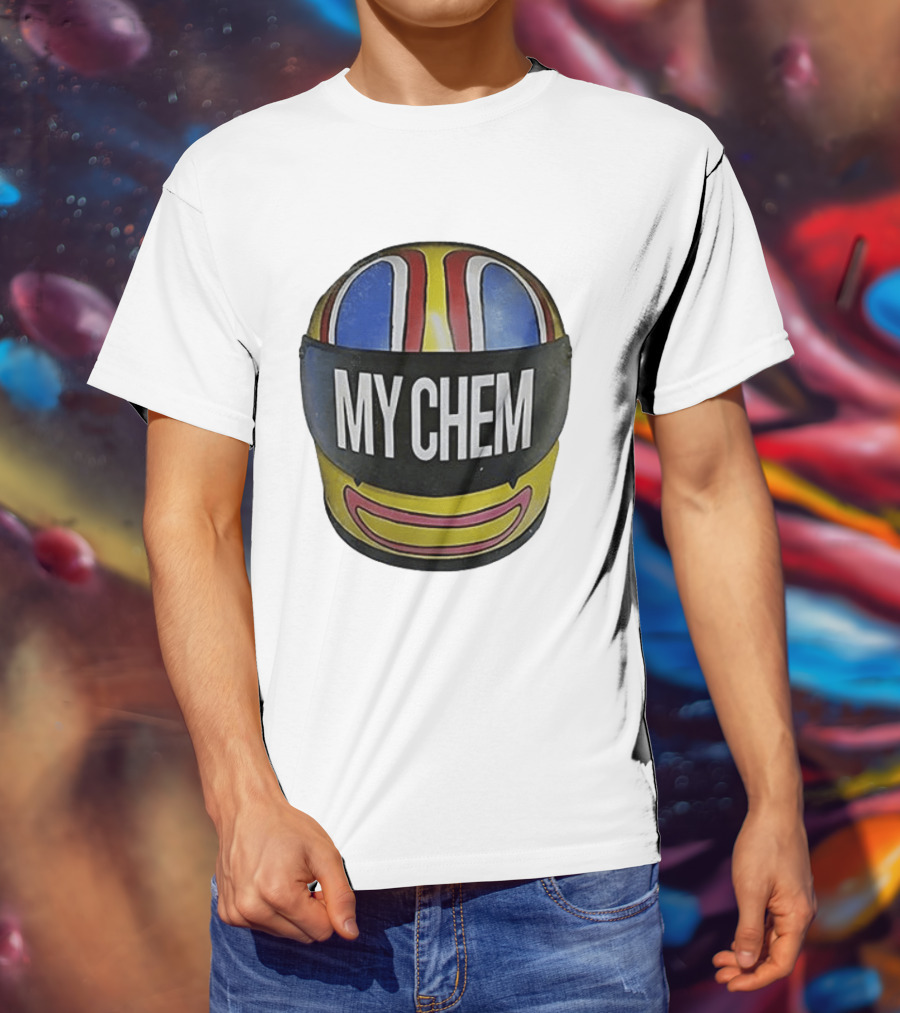 My Chemical Romance Kobra Kid Helmet My Chem T-Shirt