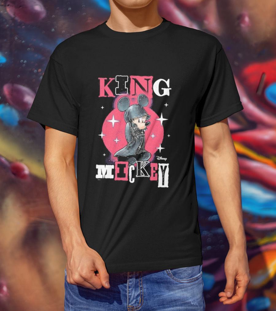 Disney Kingdom Hearts King Mickey Stars T-Shirt