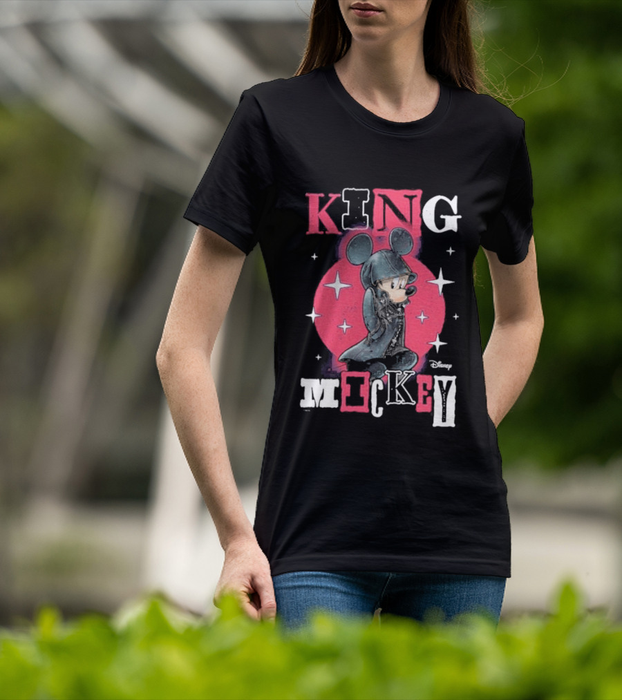 Disney Kingdom Hearts King Mickey Stars T-Shirt