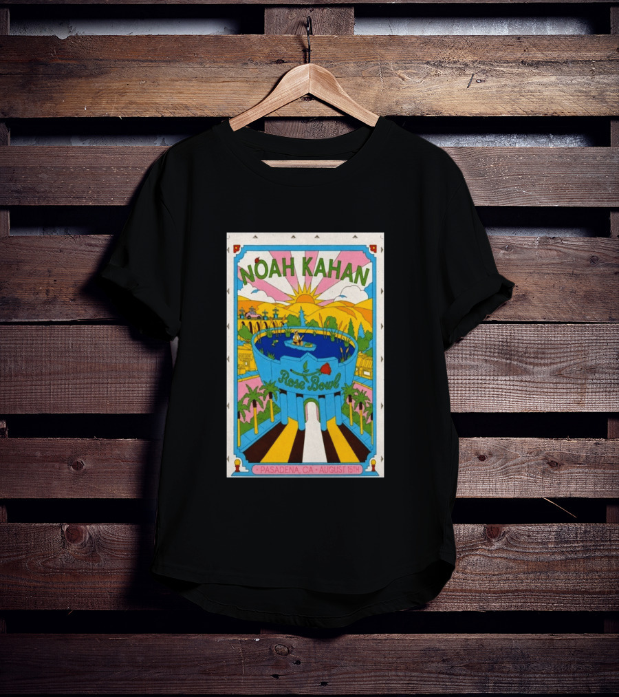 Noah Kahan Rose Bowl Pasadena CA August 15th 2026 T-Shirt
