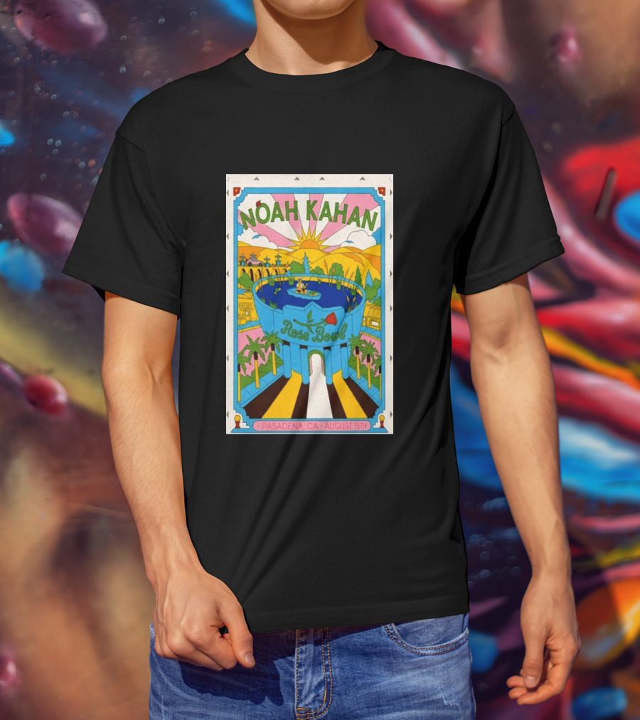 Noah Kahan Rose Bowl Pasadena CA August 15th 2026 T-Shirt