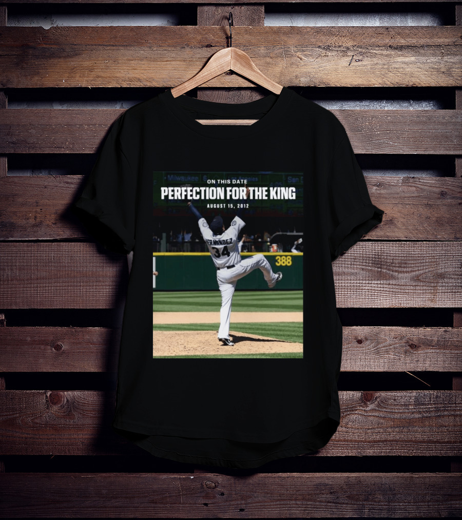 On This Date Perfection For The King Hernandez 34 August 15 2012 T-Shirt
