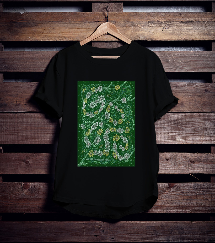 Goose 2026 Frost Amphitheater Stanford CA August 15 Floral T-Shirt