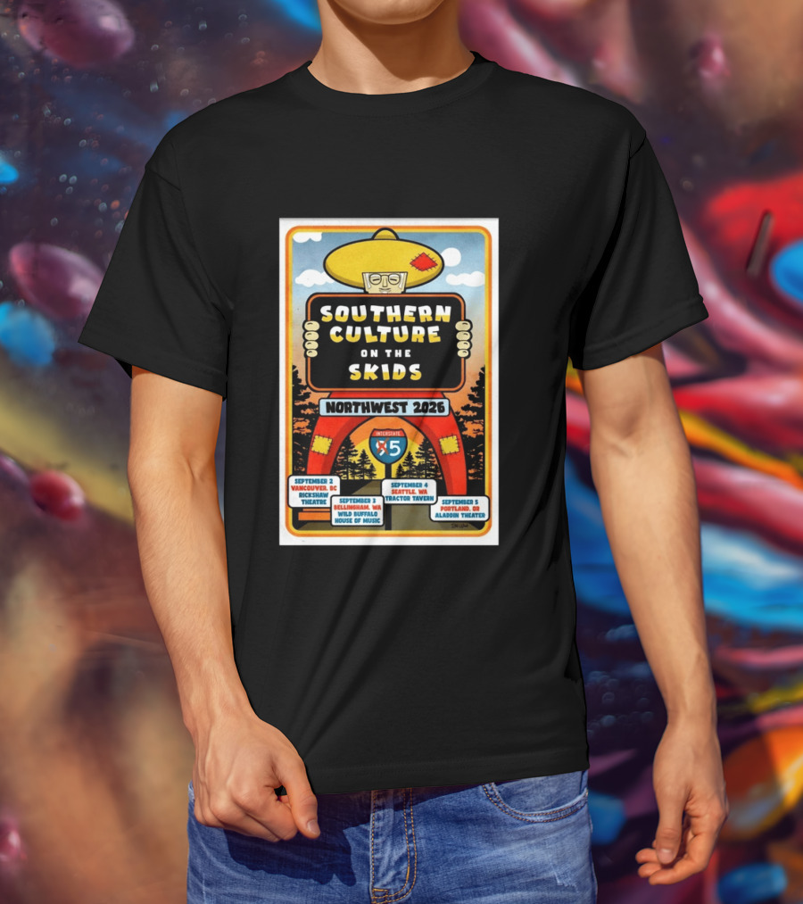 Southern Culture On The Skids Northwest 2026 Tour Vancouver Seattle Portland T-Shirt