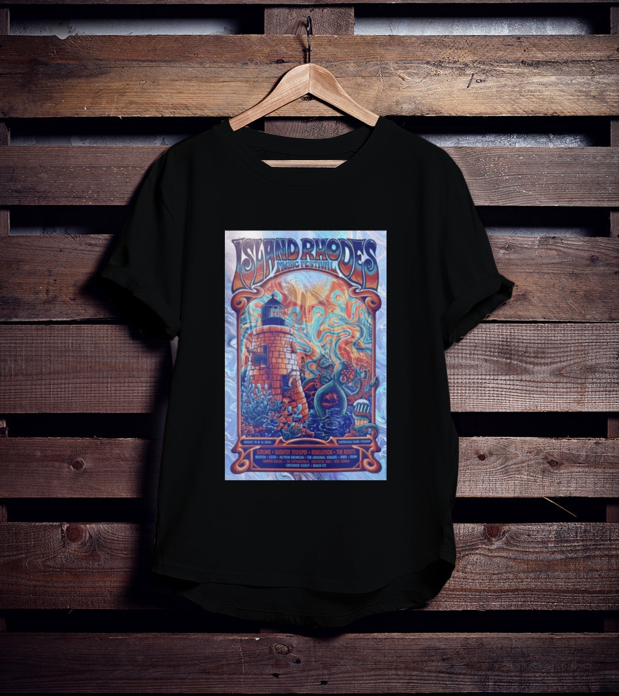 Island Rhodes Music Festival 2026 Centreville Bank Stadium Sublime Slightly Stoopid Rebelution The Roots August 15 16 Limited T-Shirt