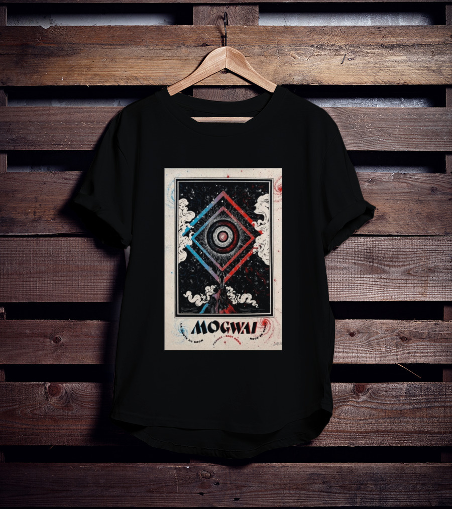 Mogwai 2026 France Rock Festival Exclusive Voyage Du Rock T-Shirt