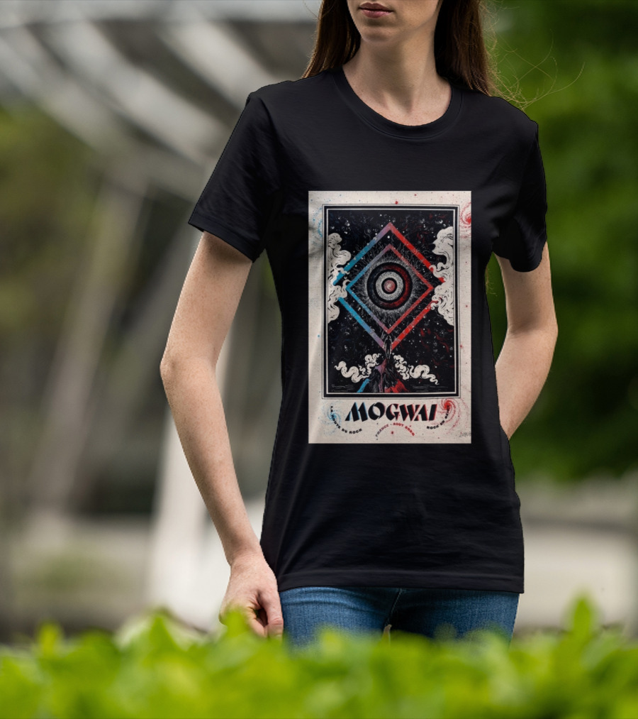 Mogwai 2026 France Rock Festival Exclusive Voyage Du Rock T-Shirt