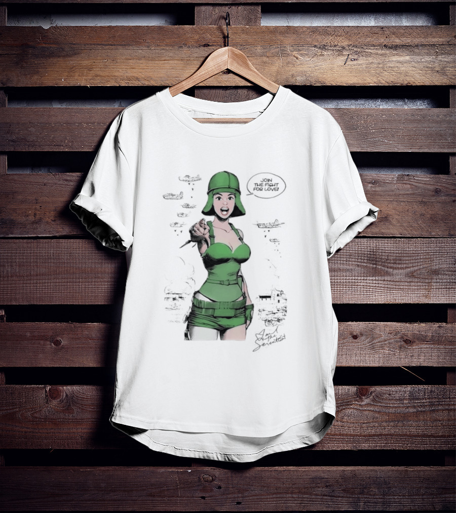 Alicia Keys Join The Fight For Love By Ian The Scientist T-Shirt