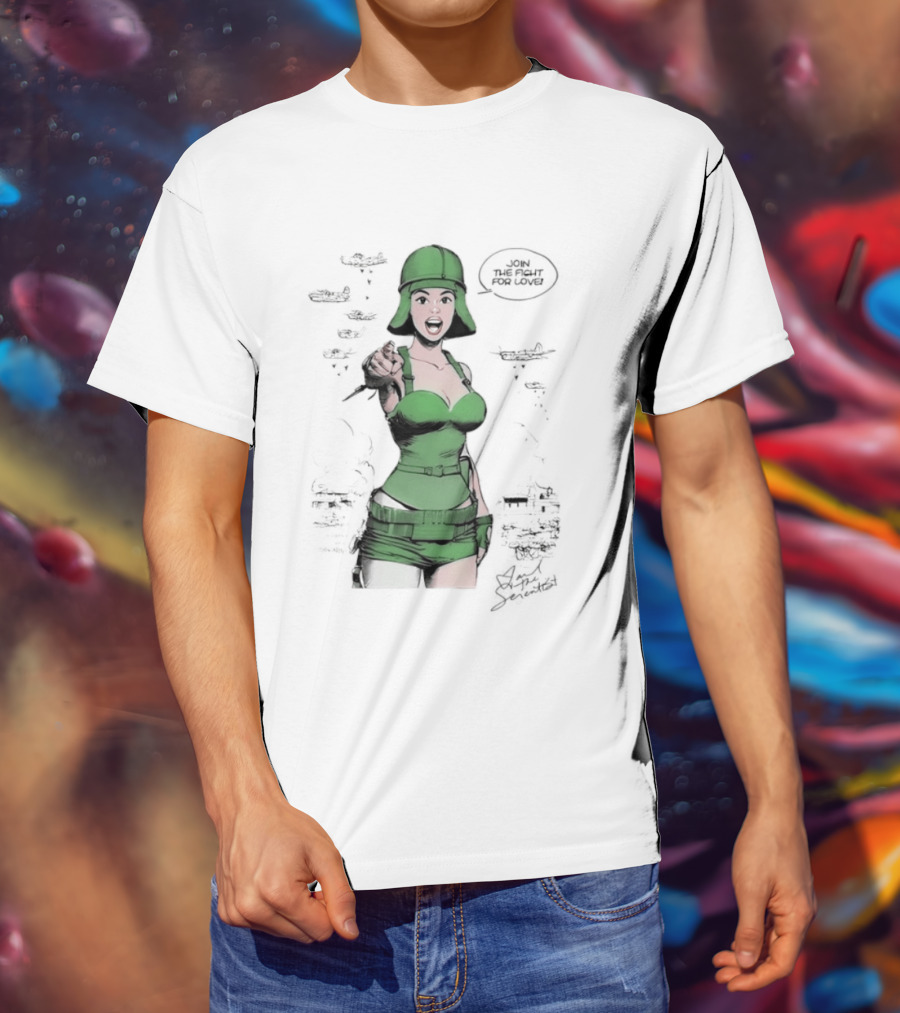 Alicia Keys Join The Fight For Love By Ian The Scientist T-Shirt