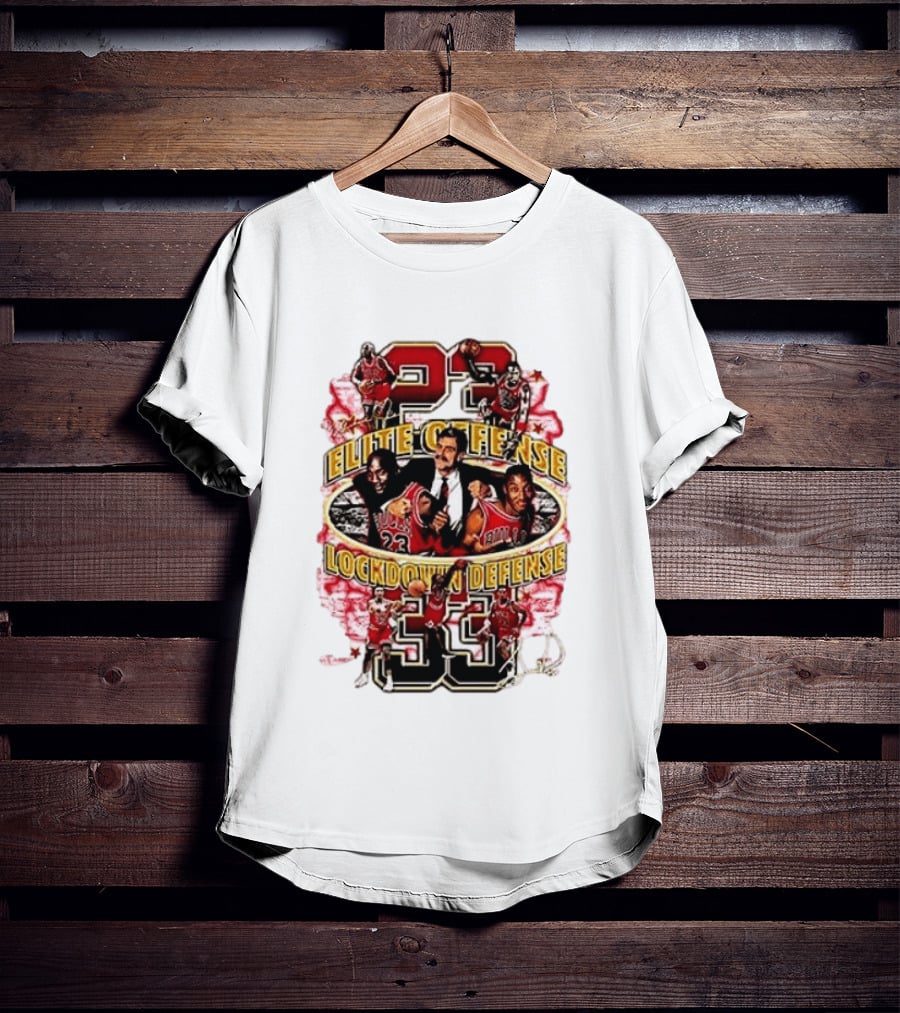 Chicago Bull Machael Jordan X Scotie Pippen Build For Greatness T-Shirt