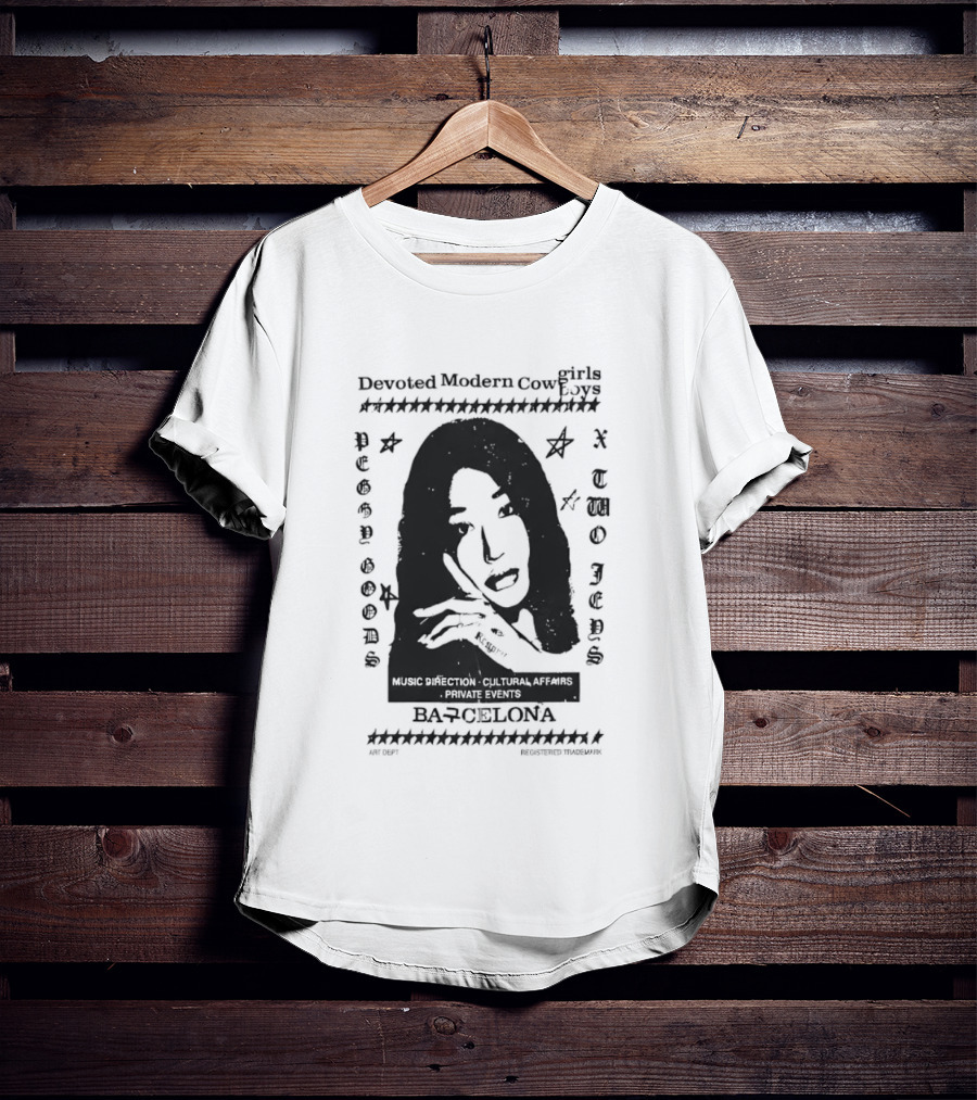 Devoted Modern Cowboys Two Jebs Peggy Goods Music Direction Barcelona T-Shirt