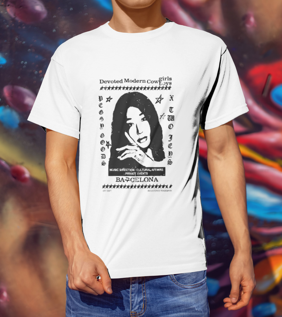 Devoted Modern Cowboys Two Jebs Peggy Goods Music Direction Barcelona T-Shirt
