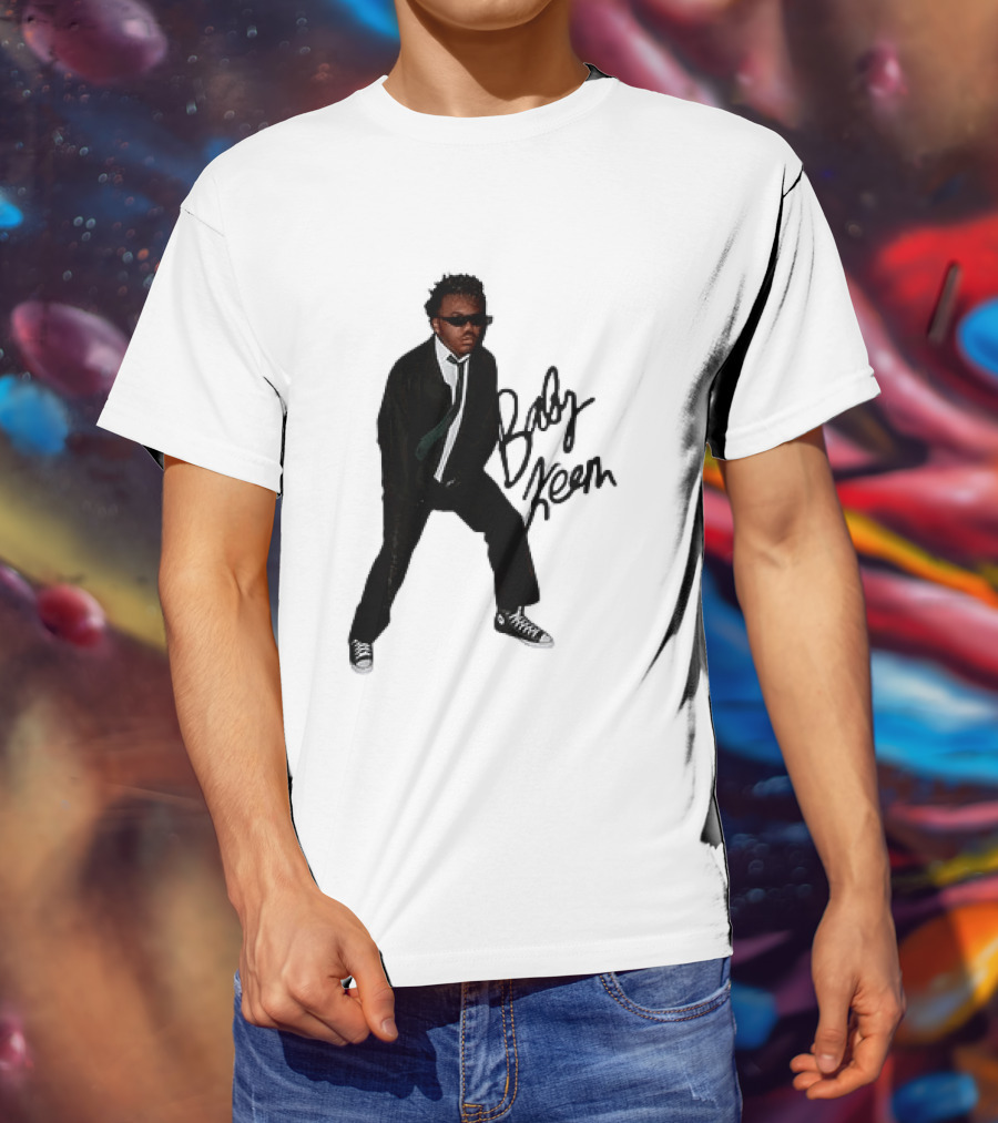 PgLang Baby Keem Cool Pose Sunglasses Suit Sneakers T-Shirt