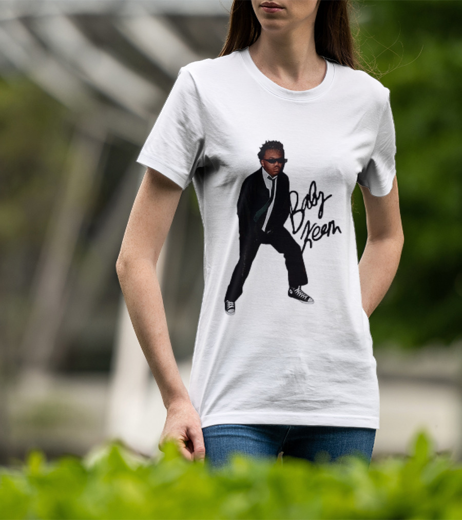 PgLang Baby Keem Cool Pose Sunglasses Suit Sneakers T-Shirt