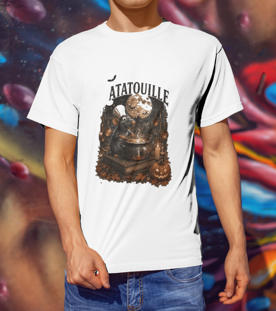 Ratatouille Halloween Cooking Adventure With Pumpkin And Chef Mouse T-Shirt