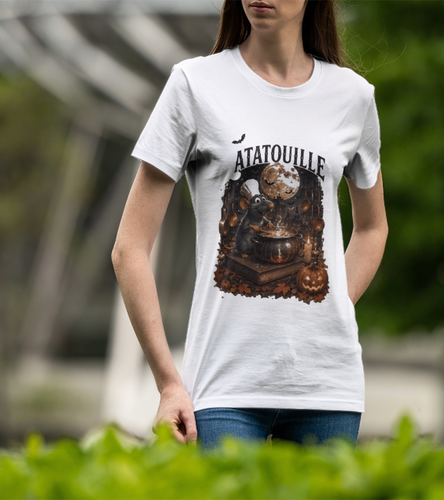 Ratatouille Halloween Cooking Adventure With Pumpkin And Chef Mouse T-Shirt
