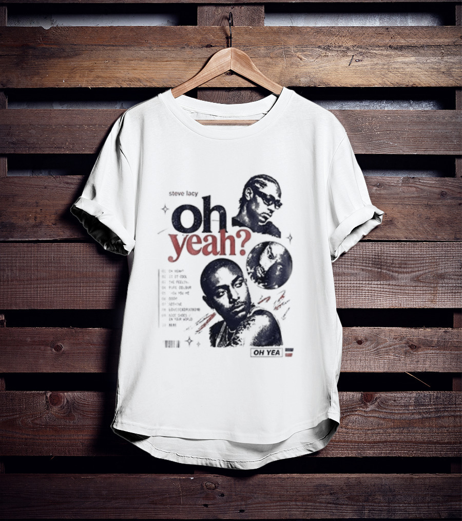 Steve Lacy Oh Yeah Tour 2022 Skeletons Tracklist 90879 T-Shirt