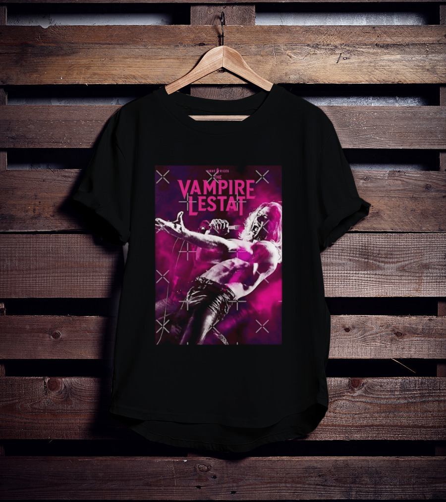 Anne Rice's The Vampire Lestat Gothic Horror Rock Star Aesthetic T-Shirt
