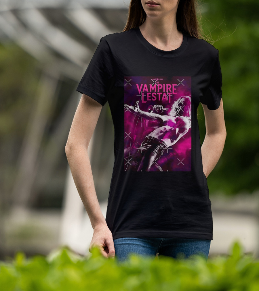 Anne Rice's The Vampire Lestat Gothic Horror Rock Star Aesthetic T-Shirt