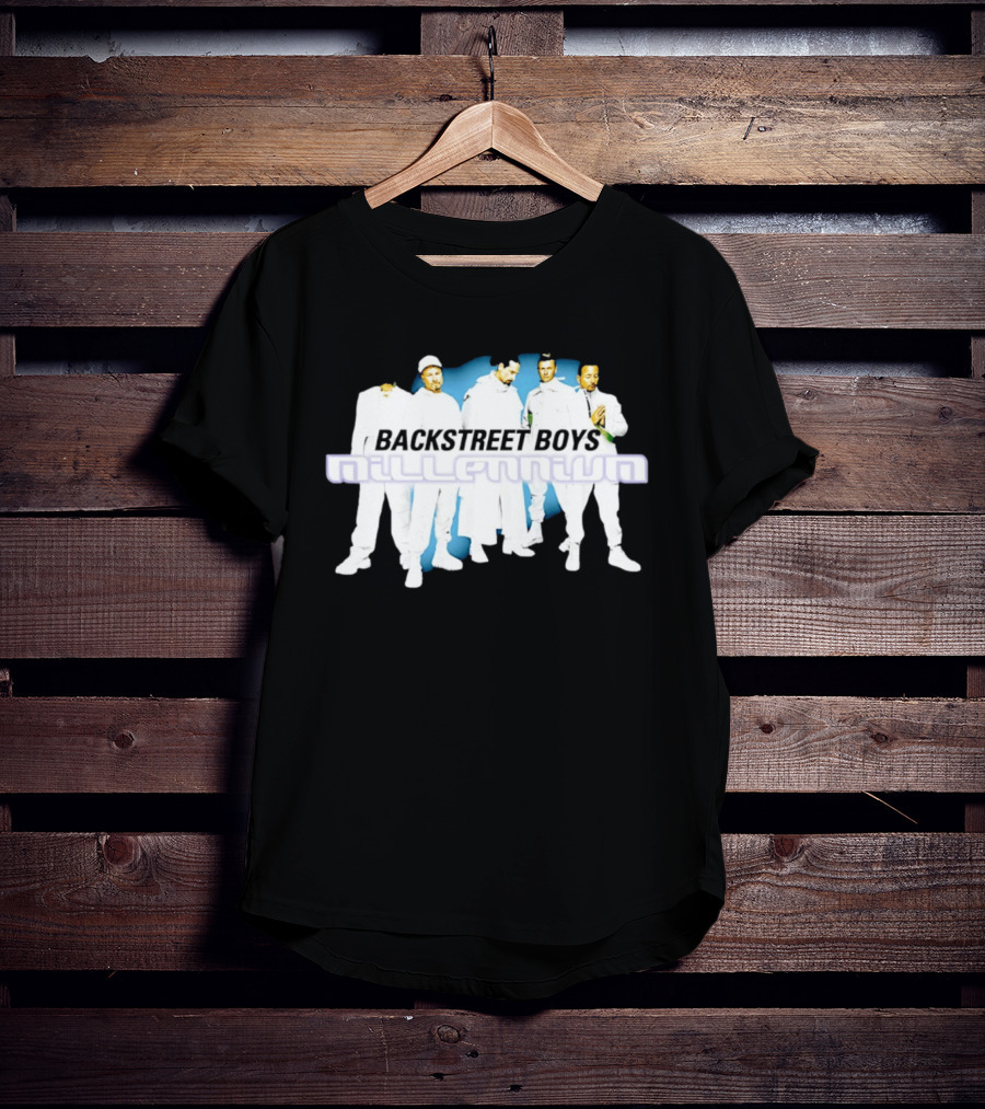 Backstreet Boys Millennium 90s Pop Boy Band Iconic Album Cover T-Shirt