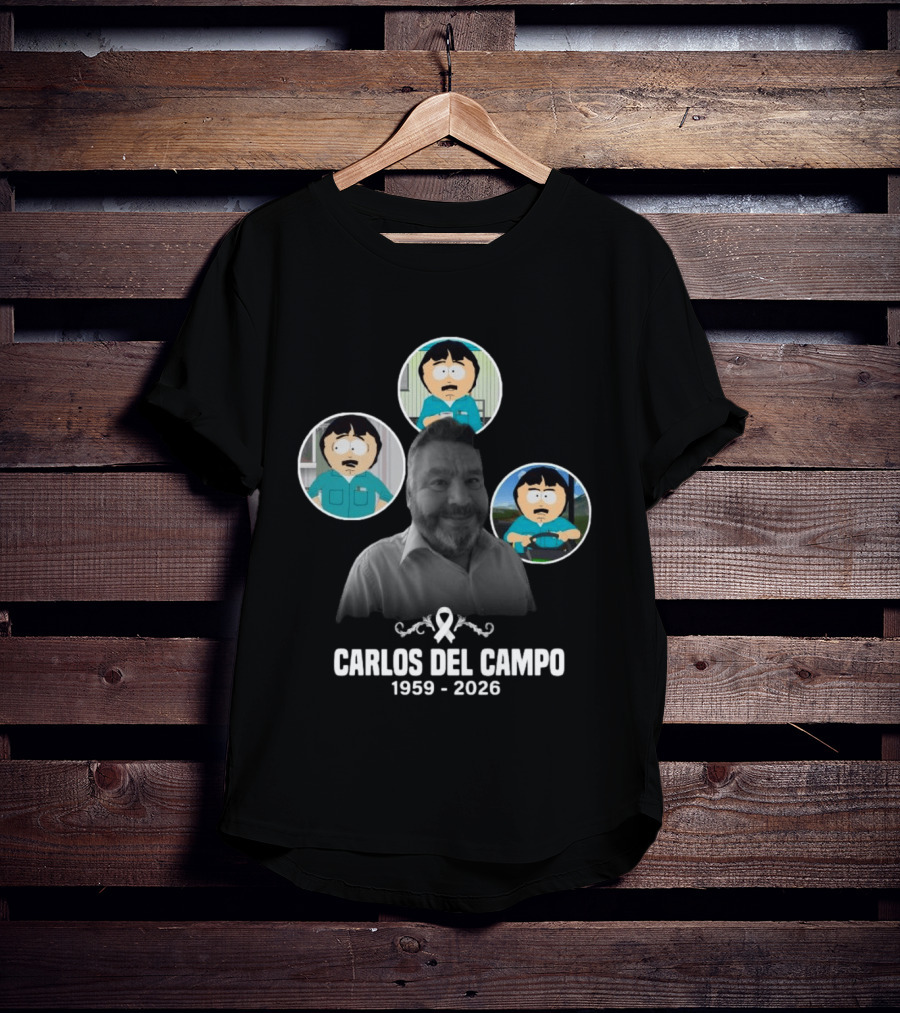 CARLOS DEL CAMPO 1959 2026 South Park Character Collection T-Shirt