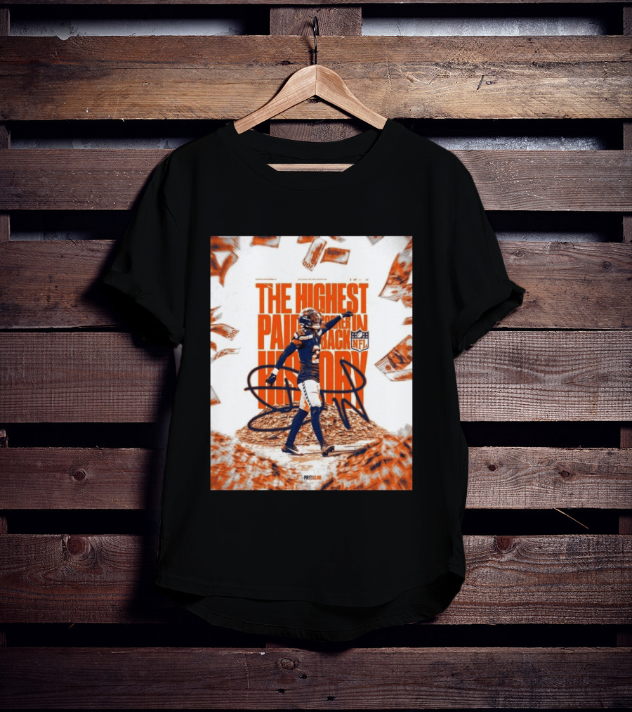Devon Witherspoon NFL The Highest Paid Cornerback In History T-Shirt