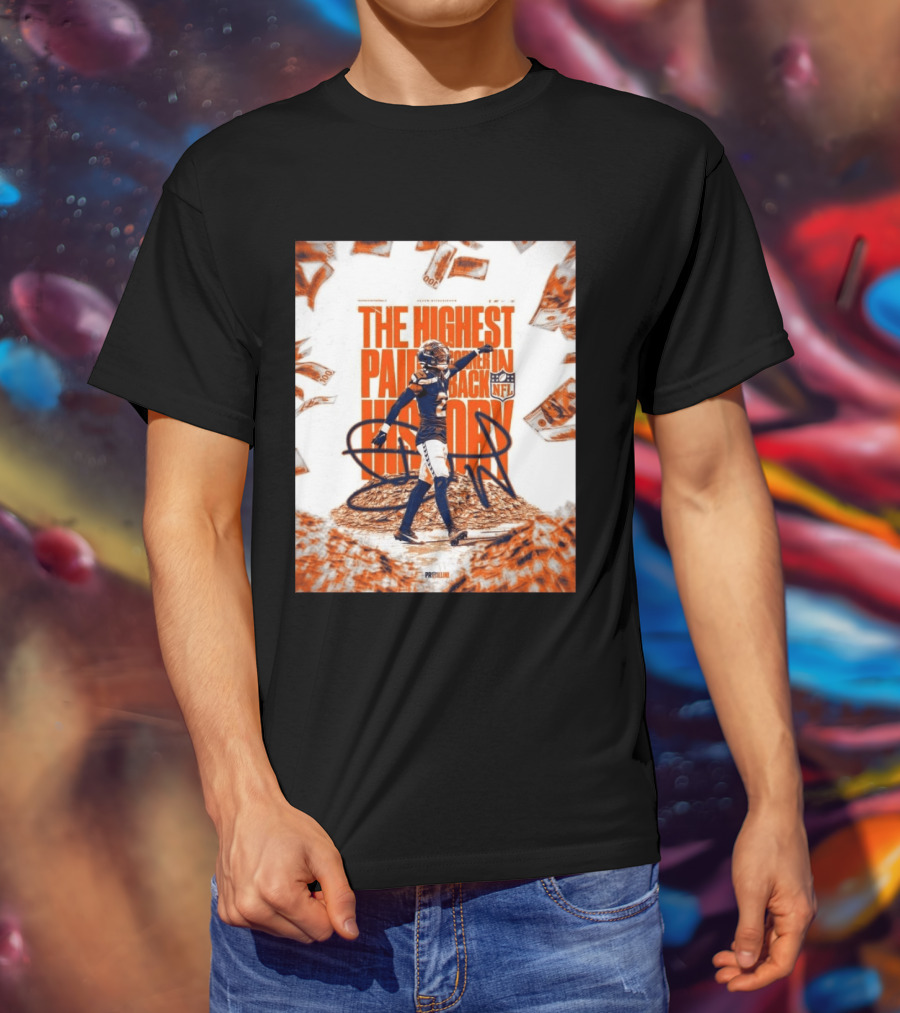 Devon Witherspoon NFL The Highest Paid Cornerback In History T-Shirt