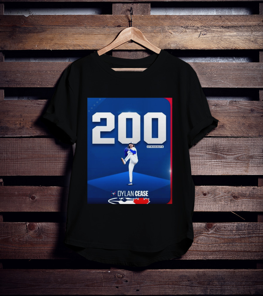 Dylan Cease 200 Strikeouts Baseball Pitcher T-Shirt