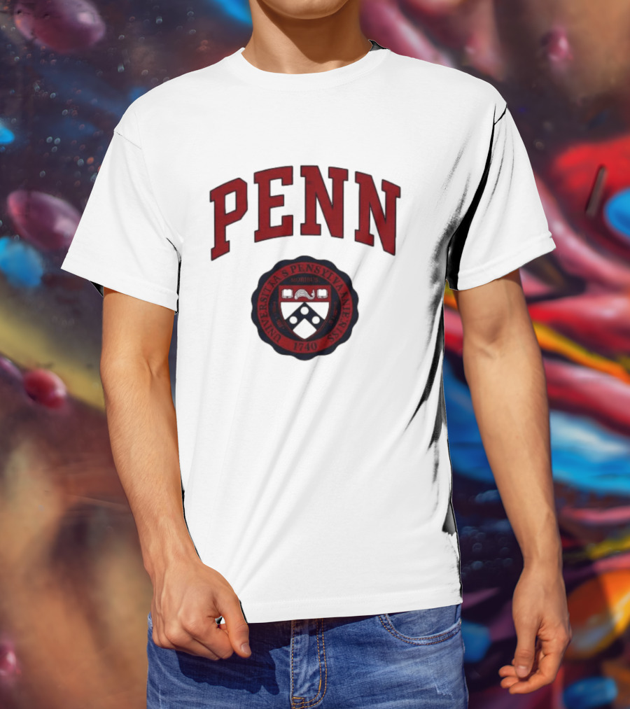 Luigi Mangione Penn Universitas Pennsylvaniensis 1740 T-Shirt
